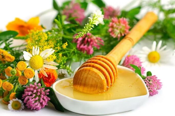 Grass and honey